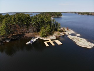 12ft x 30ft, 6ft x 36ft, 6ft x 26ft, 6ft x 24ft Cedar 2 Floating pontoon Dock on Georgian Bay.jpeg